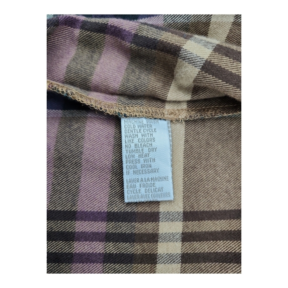 Men's Plaid Jacket/Overshirt - Multicolor - Picture 6 of 7